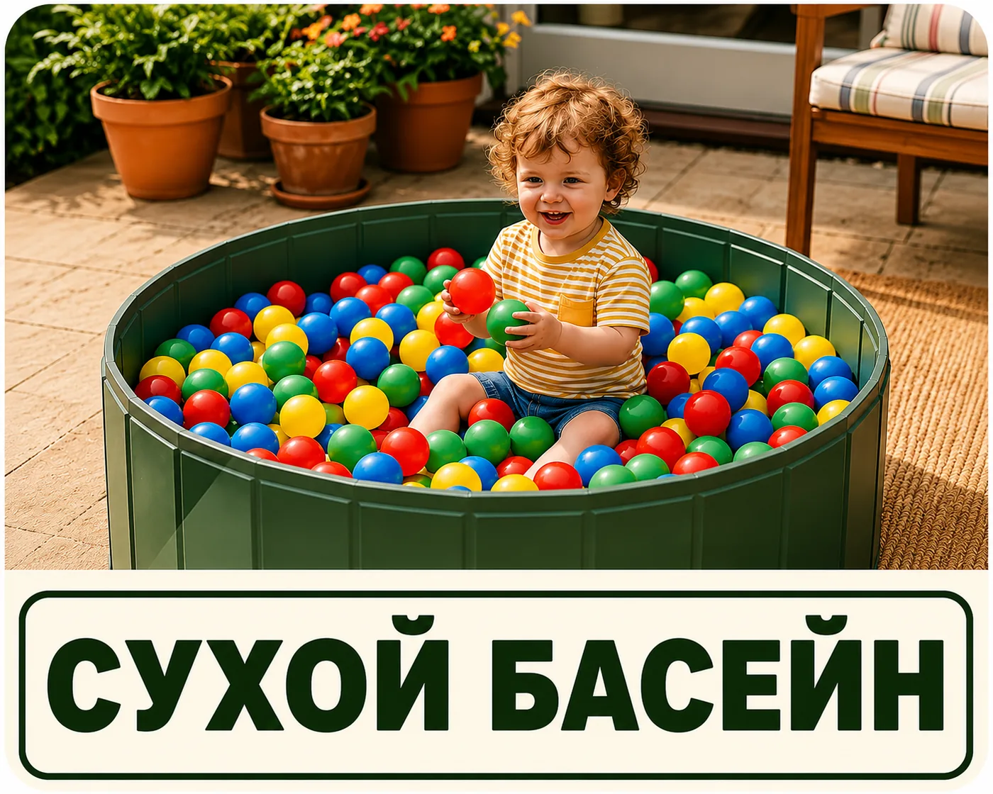 Сухий басейн з кульками